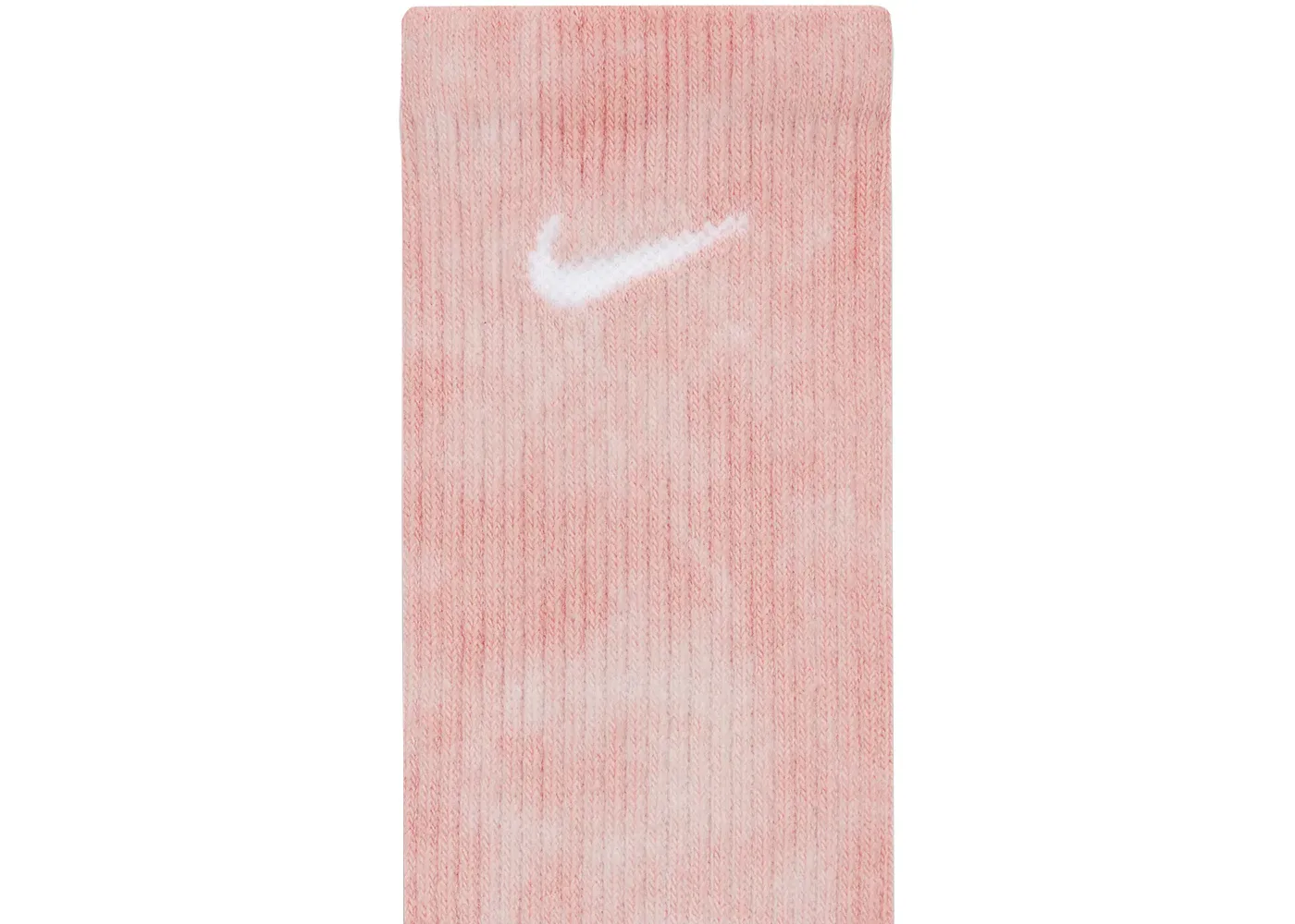 Детские носки с усиленной пяткой и мыском Nike Everyday Plus Cushioned Crew, Bleached Coral/Light Soft Pink/White — фото 2