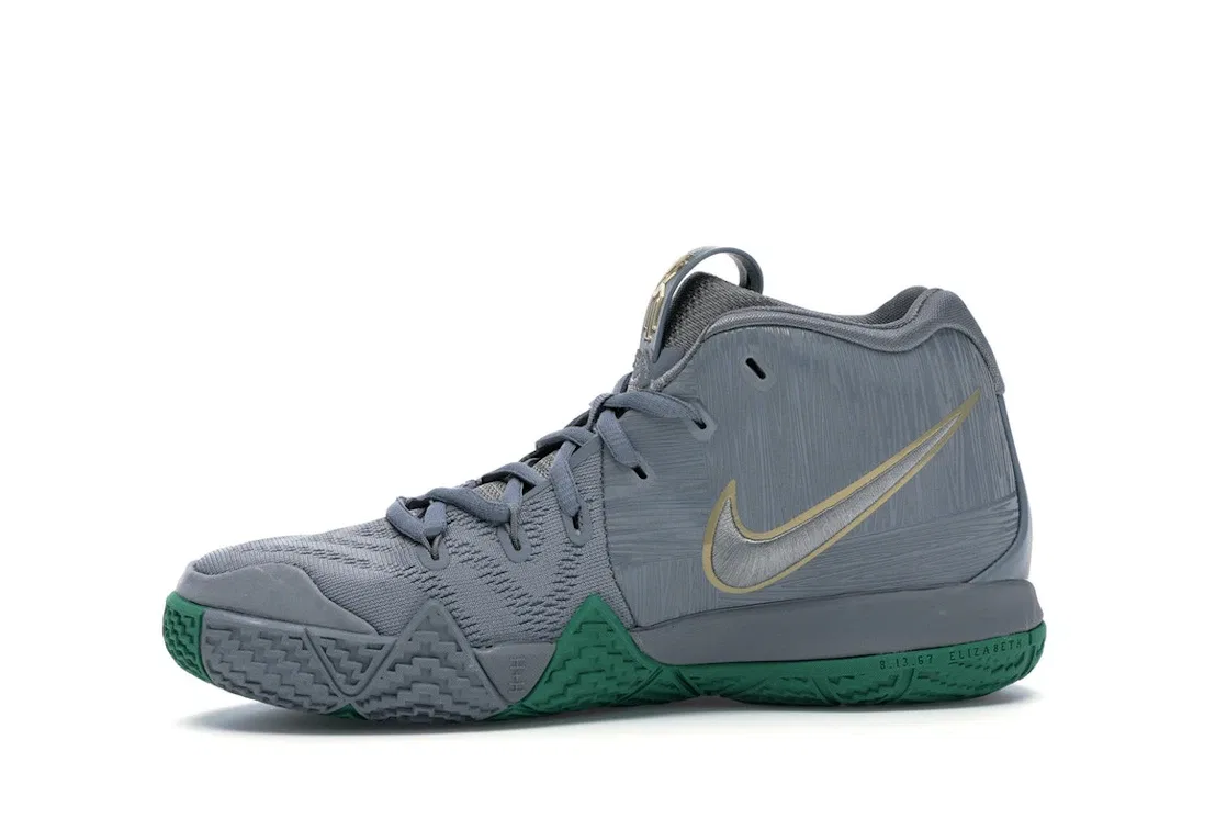 Детский баскетбольный кроссовок Nike Kyrie 4, Cool Grey/White — фото 3