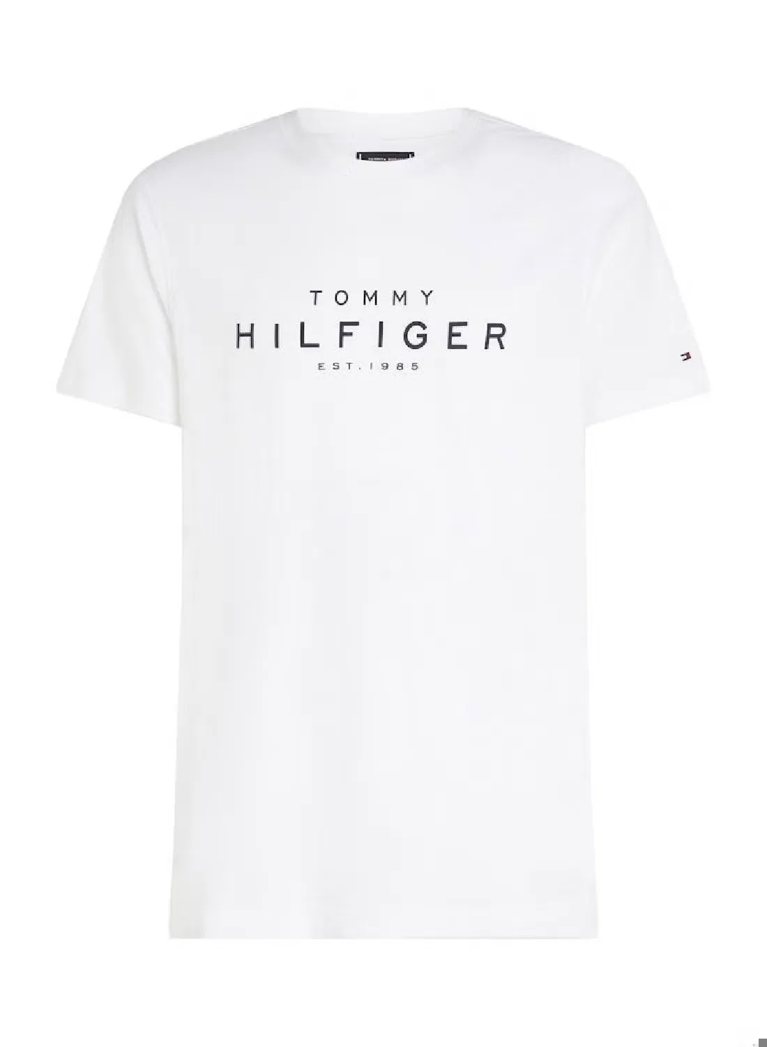 Футболка с логотипом Big Hilfiger Tommy Hilfiger, белый — фото 2