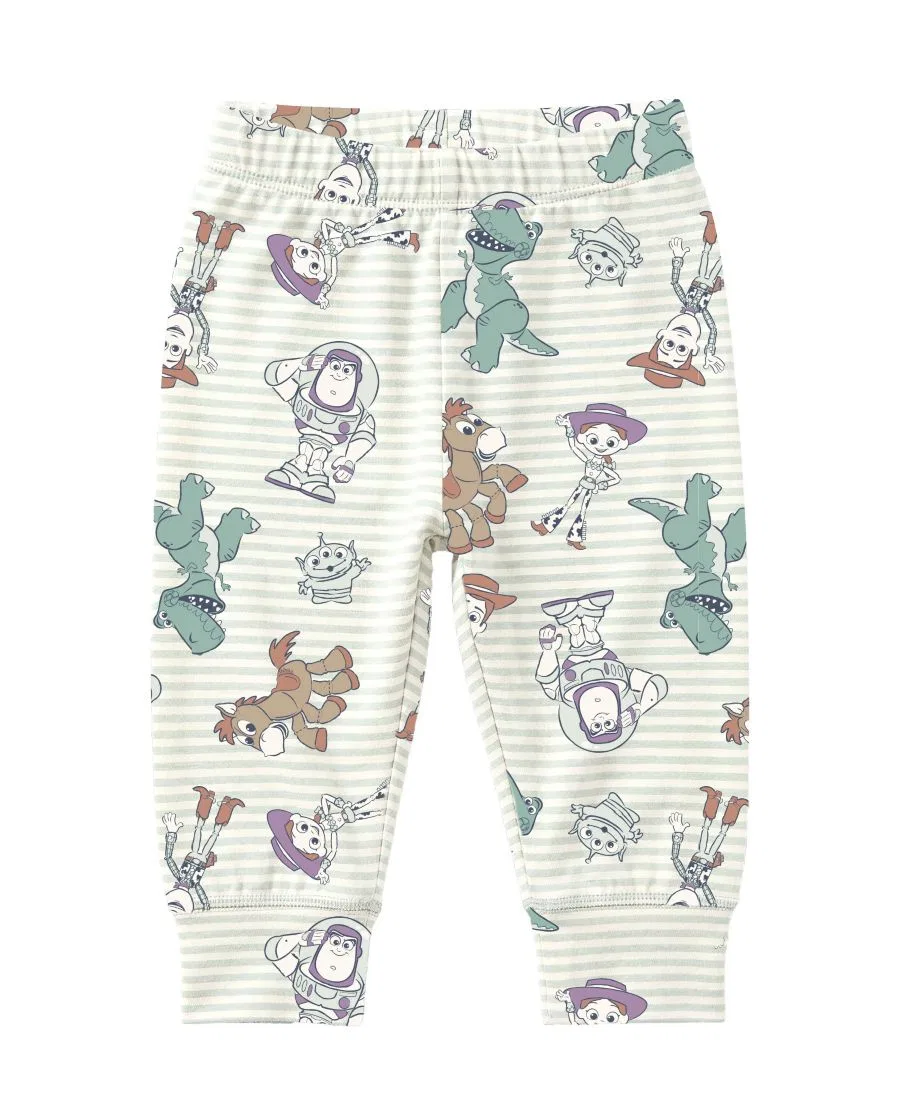Комплект детской одежды с персонажем Toy Story, 3 предмета Disney, Green White — фото 4