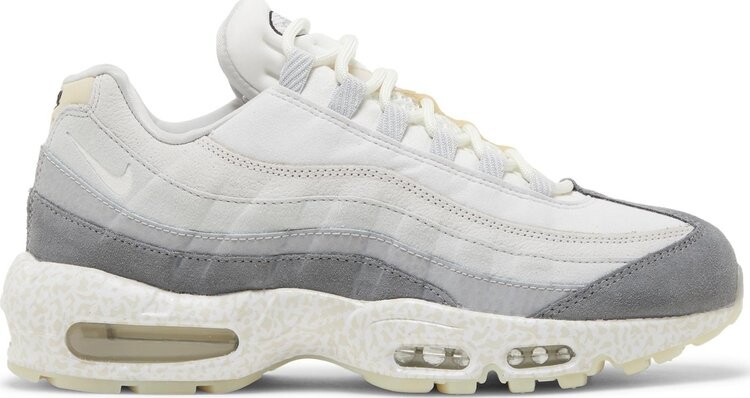 

Кроссовки Nike Air Max 95 QS 'White Light Bone', белый, Белый;серый, Кроссовки Nike Air Max 95 QS 'White Light Bone', белый