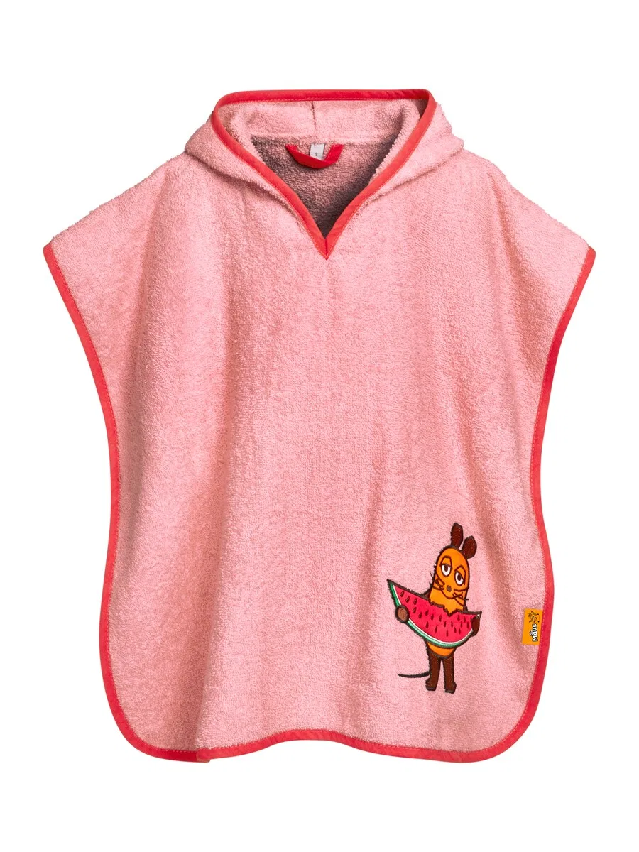 Халат PLAYSHOES 'DIE MAUS MELONE' в розовом цвете