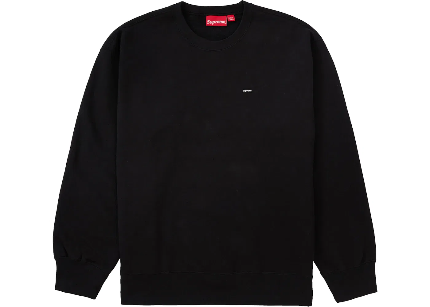 Мужской свитшот с принтом Crewneck (FW20) Supreme, Black