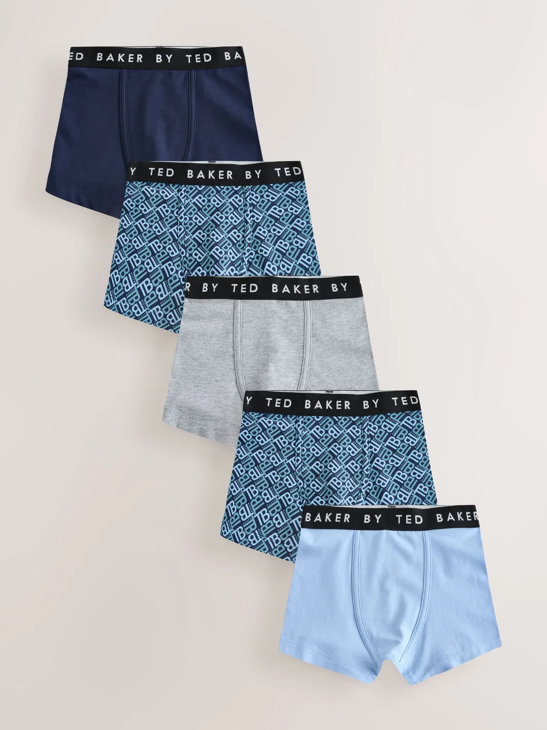 Боксеры 5-pack Baker by Ted Baker, разноцветные
