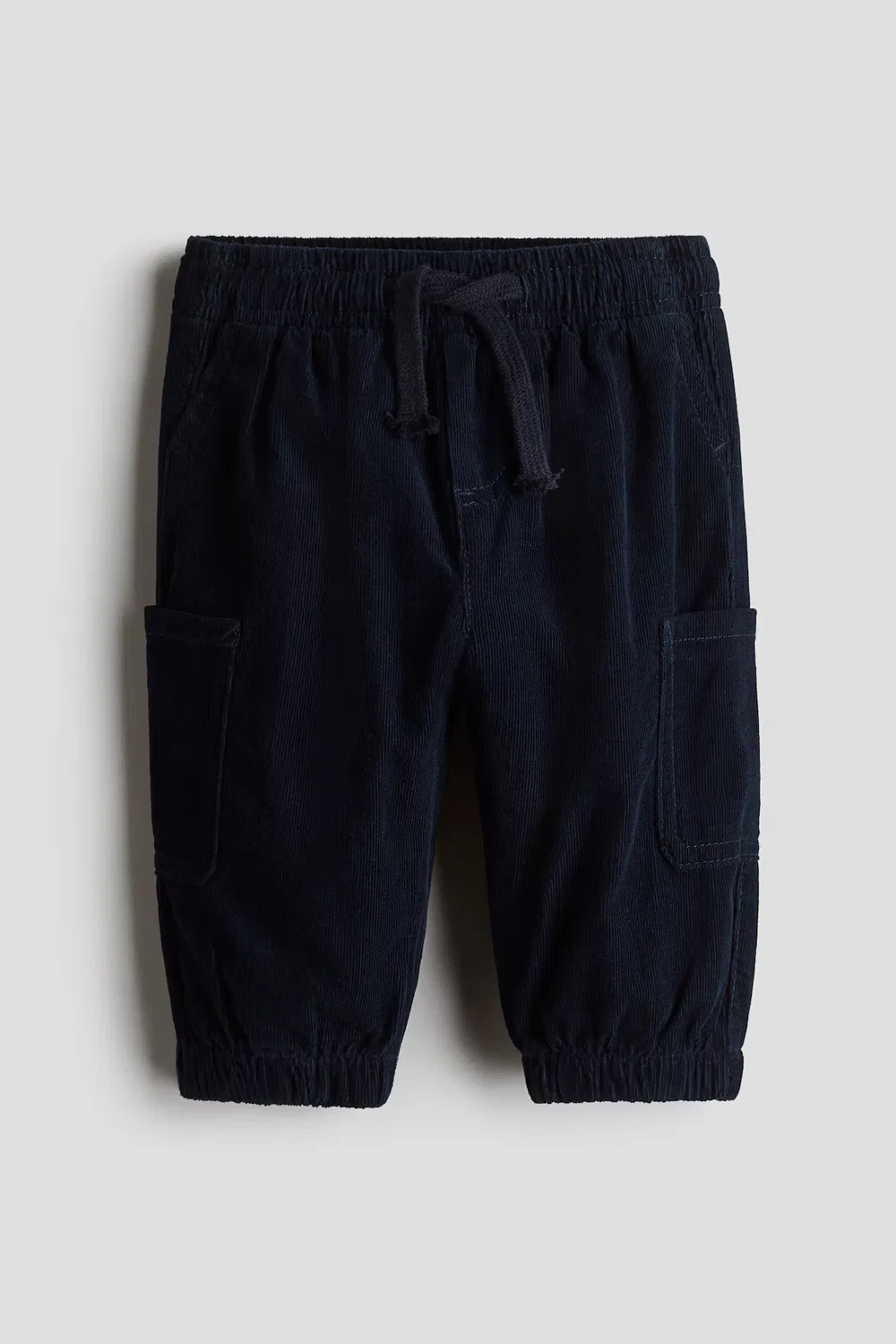 Вельветовые брюки на подкладке H&M, Marineblau