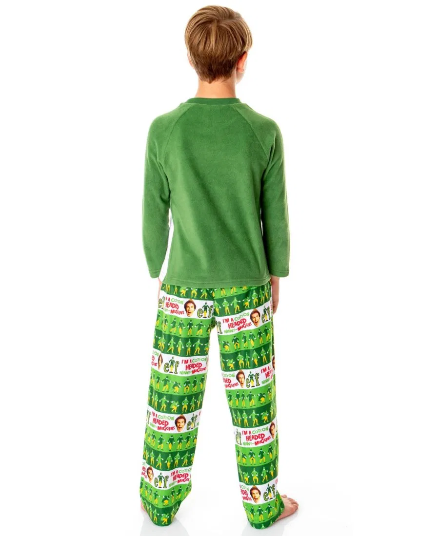 Пижамный комплект с принтом Elf the Movie, модель Cotton-Headed Ninny-Muggins Elf, Open Miscellaneous — фото 2