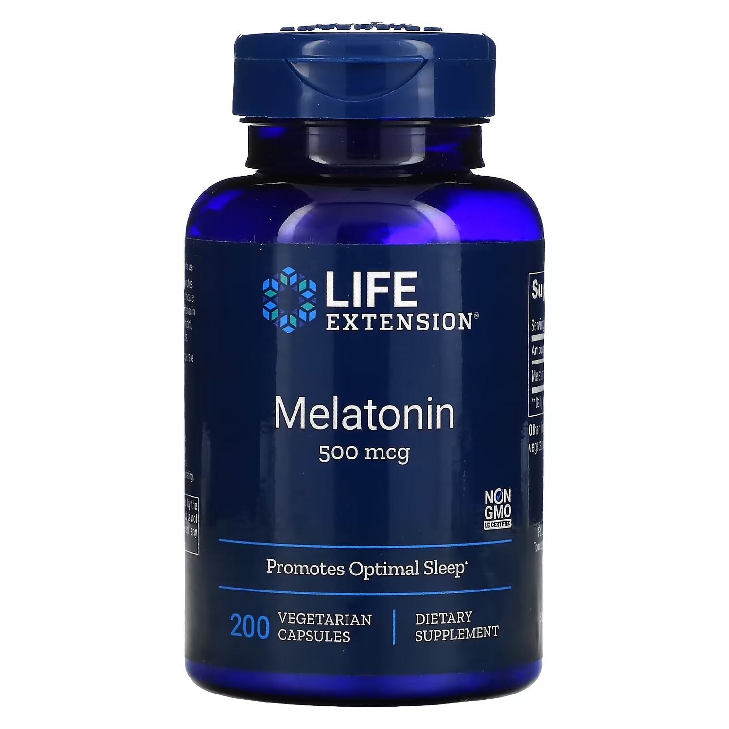 

Мелатонин Life Extension, 200 вегетарианских капсул