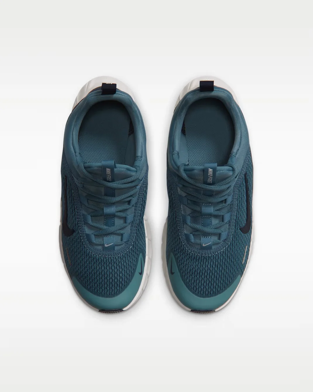 Кроссовки подростковые Nike Free Ride, сине-бирюзовый — фото 3