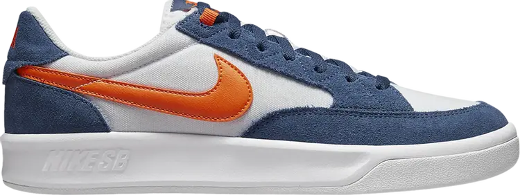 

Кроссовки Nike Adversary Premium SB 'Navy Safety Orange', синий