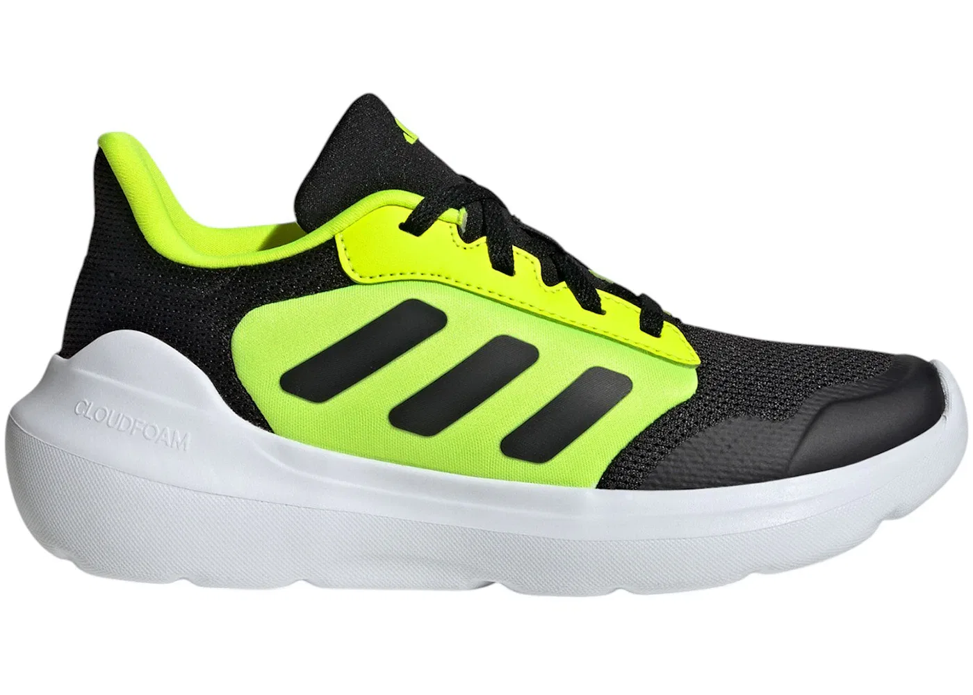 Детские кроссовки для бега Tensaur Run 2.0 Adidas, Core Black Core Black Lucid Lemon