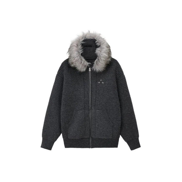 Детский кардиган с капюшоном FPA, Dark Gray