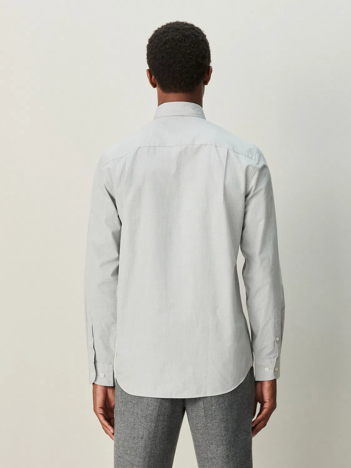 Рубашка формальная Regular Fit, Green Texture Next, Зеленая текстура — фото 3