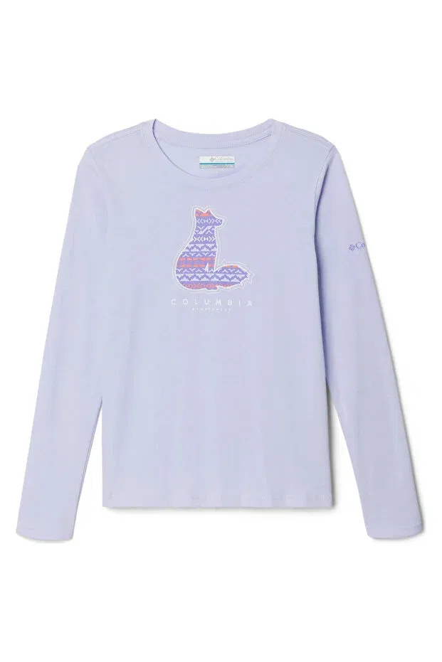Детские свитшот для девочек с длинным рукавом Hazeldel Columbia, Lila