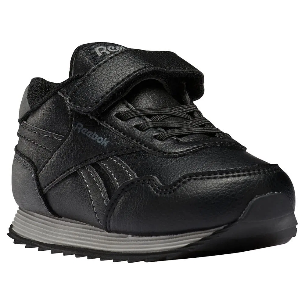 Детские кроссовки для мальчиков с липучкой Royal Cljog 3.0 1v Reebok, Black Black Pure Grey 6