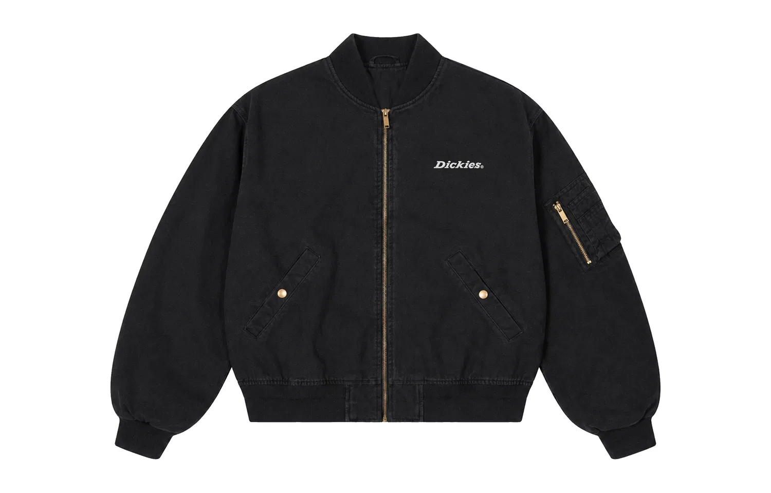 Детская куртка-бейсболка с воротником, прямой крой, Dickies, Blue — фото 3