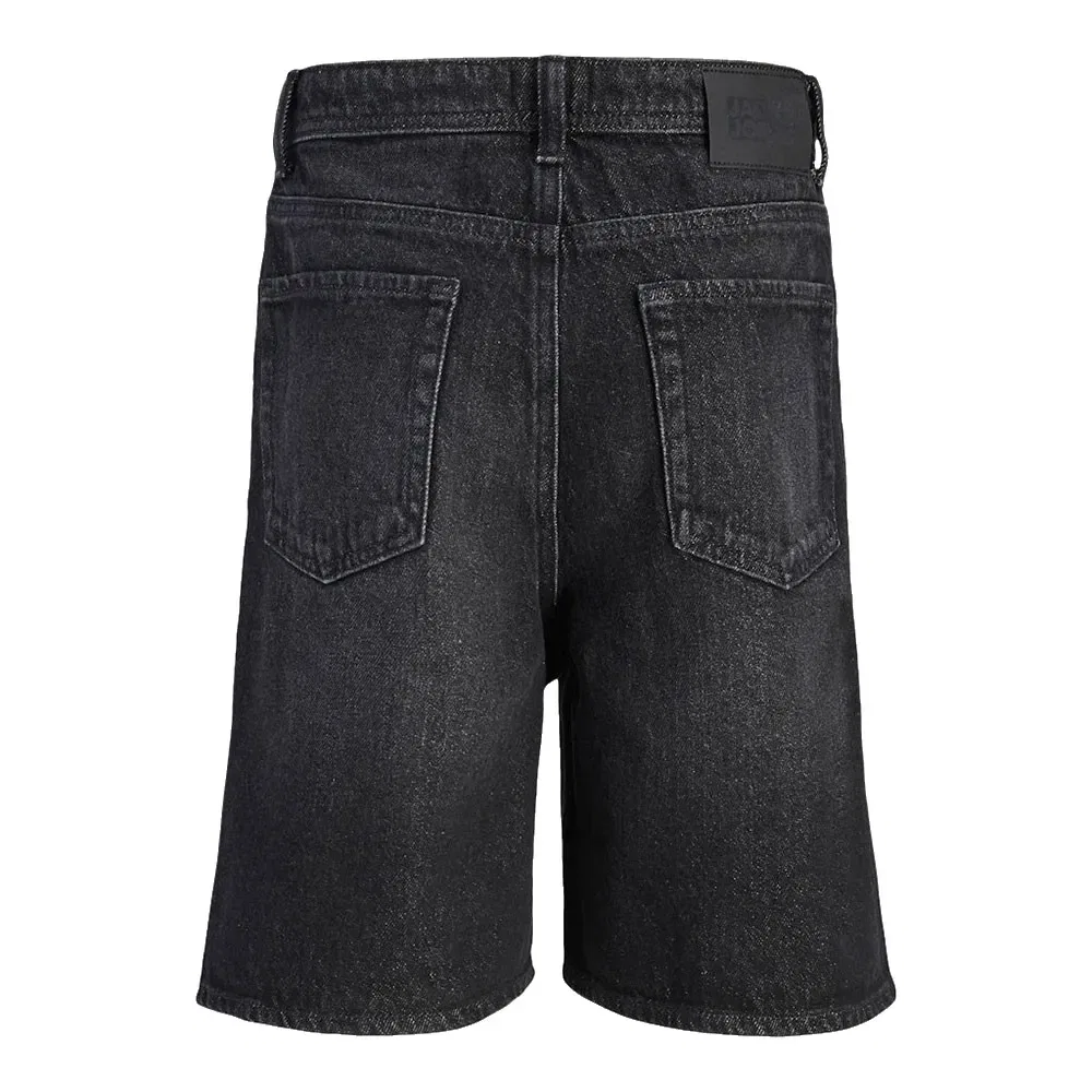 Детские джинсовые шорты свободного кроя Tony Original AKM 111 Jack & jones, Black — фото 4