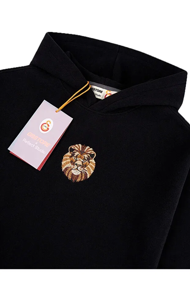 Детское худи для девочек хлопковое X Reflect Studio Lion Kids Hoodie Gsstore, 142329 — фото 3
