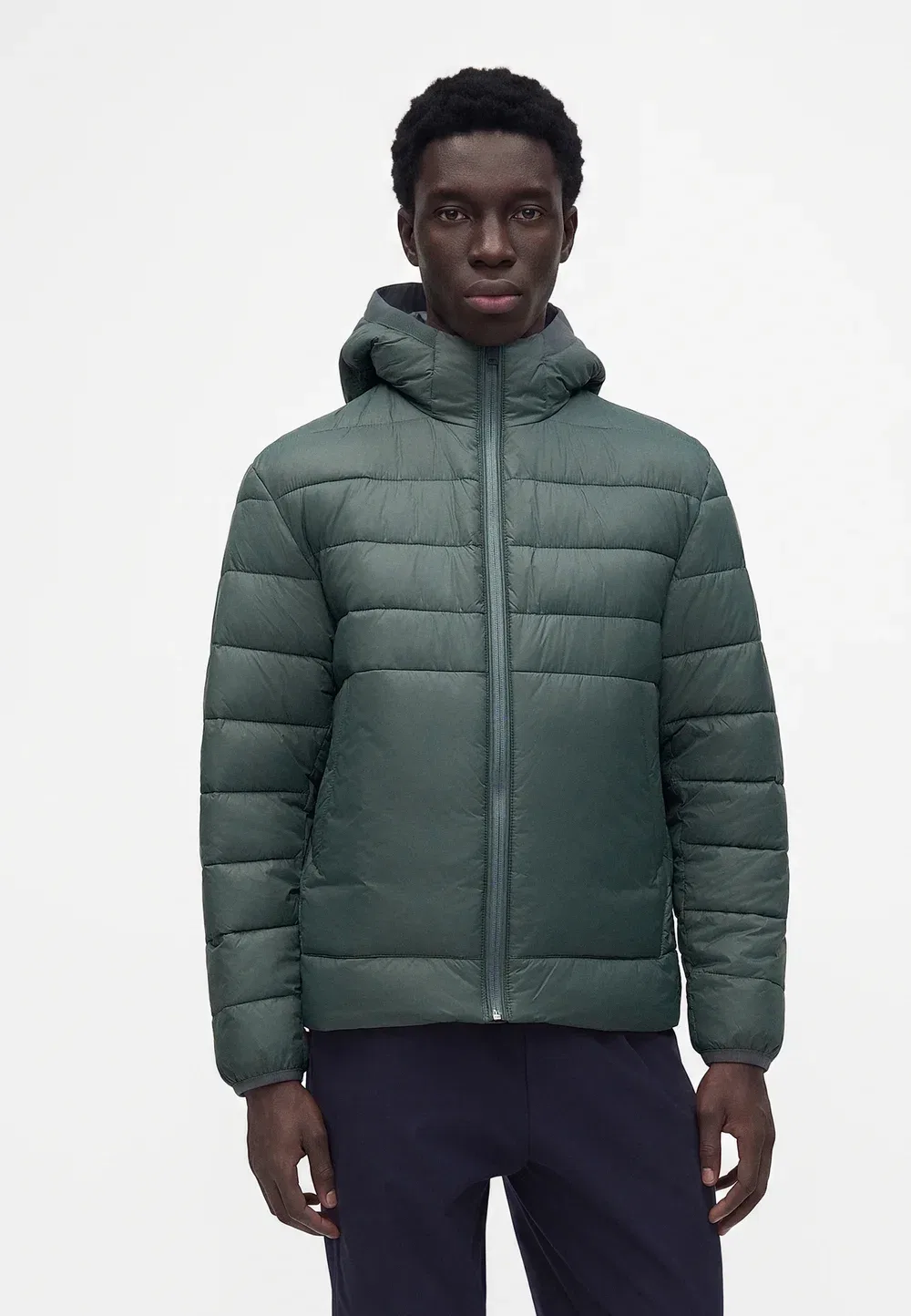 Оденни - зимняя куртка Boss, Open Green