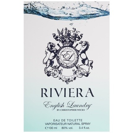 Туалетная вода-спрей Riviera by English Laundry 3.4 унции 100 мл для мужчин — фото 2