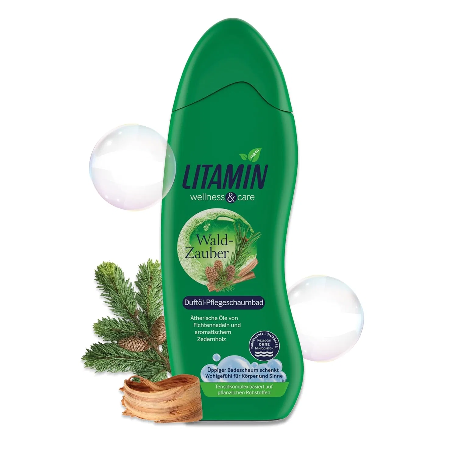 Пенная ванна Forest Magic, Litamin, 750 мл, Зеленый