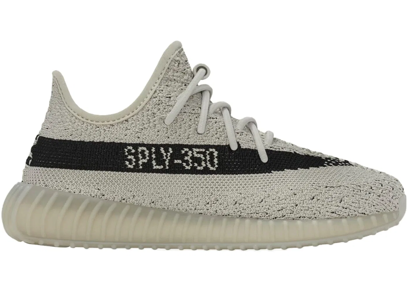 Детские кроссовки с верхом Primeknit Adidas Yeezy Boost 350 V2, Granite/Core Black/Granite
