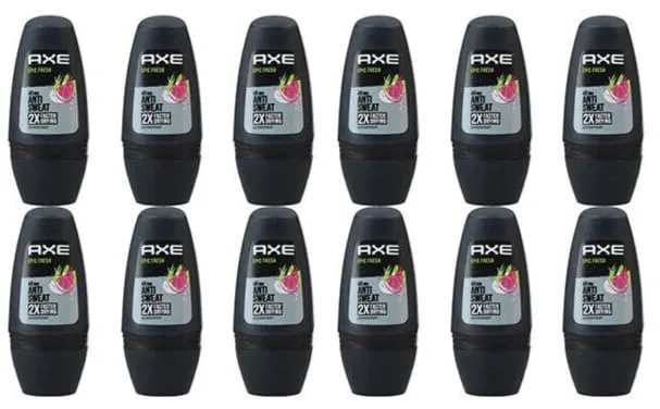 Дезодорант-антиперспирант роликовый Axe Epic Fresh, грейпфрут, 50 мл, набор 12 шт