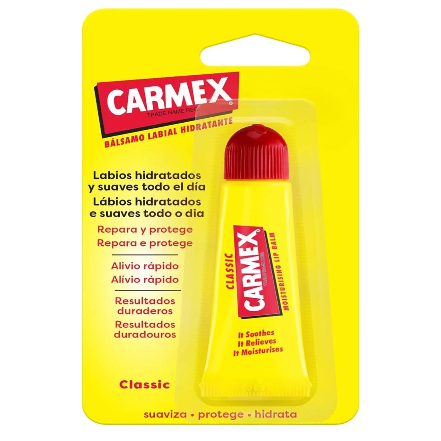 Бальзам для губ увлажняющий Carmex Classic, 10 г