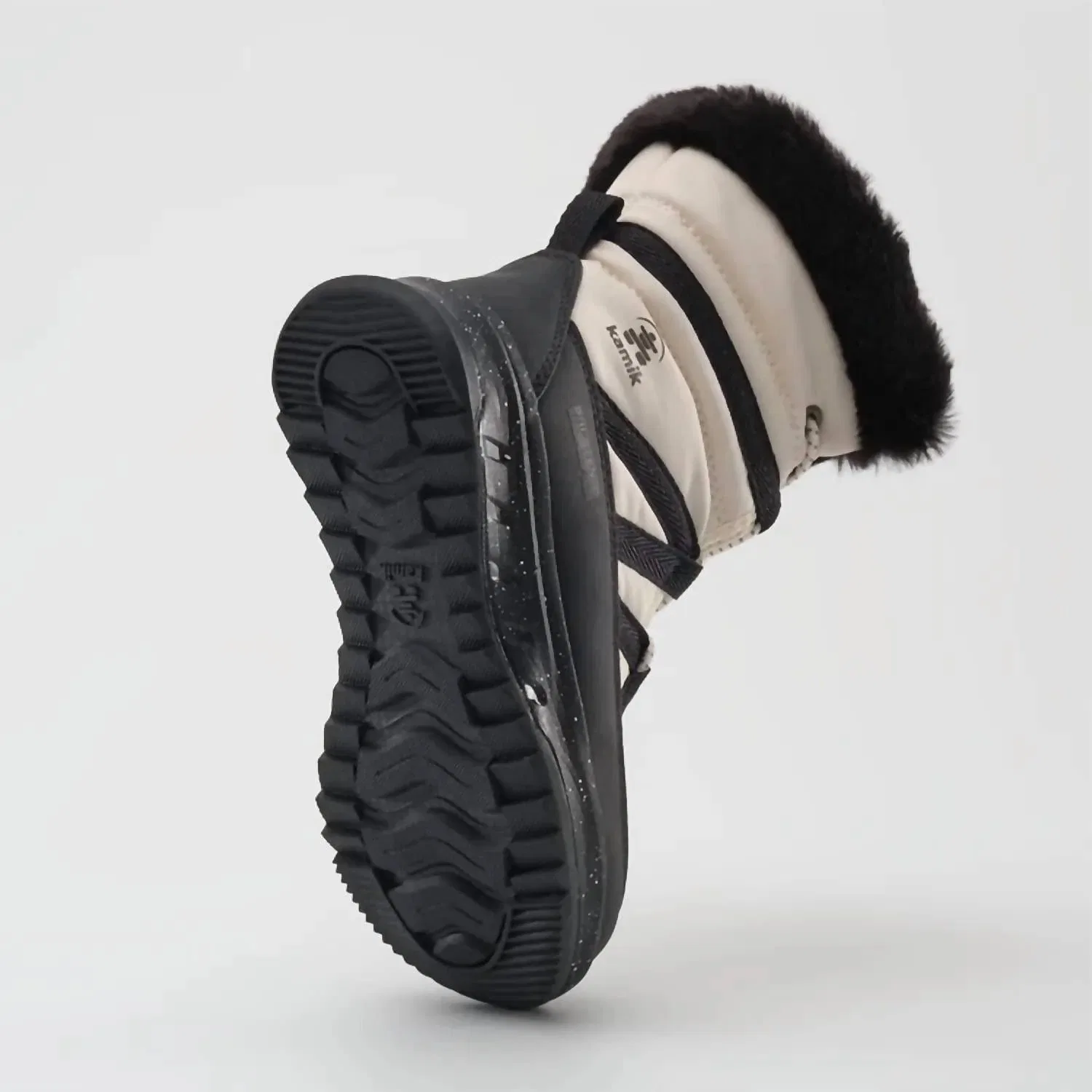 Детские зимние ботинки на плоской подошве Stormy Winter Boots kamik, Fog — фото 2