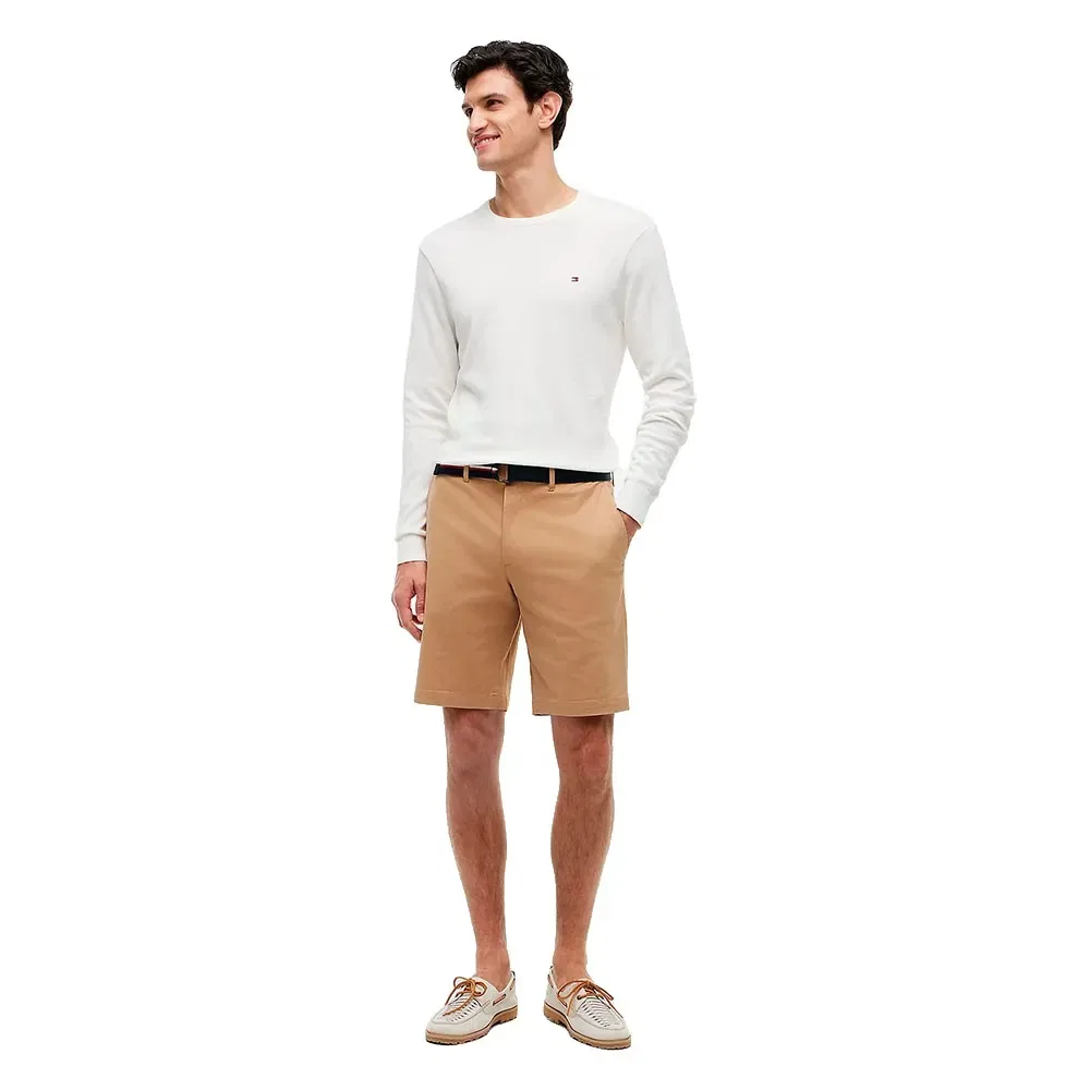Шорты Denton Tommy Hilfiger, бежевый — фото 4