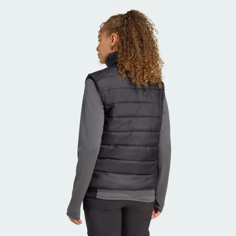 Утепленный жилет с принтом Terrex Multi Essentials CLIMAWARM adidas, Черный — фото 2
