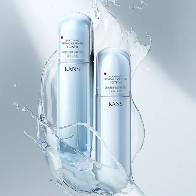 KANS Набор для ухода за кожей унисекс, Soothing Tightening Serums Water 100ml*2 — фото 4