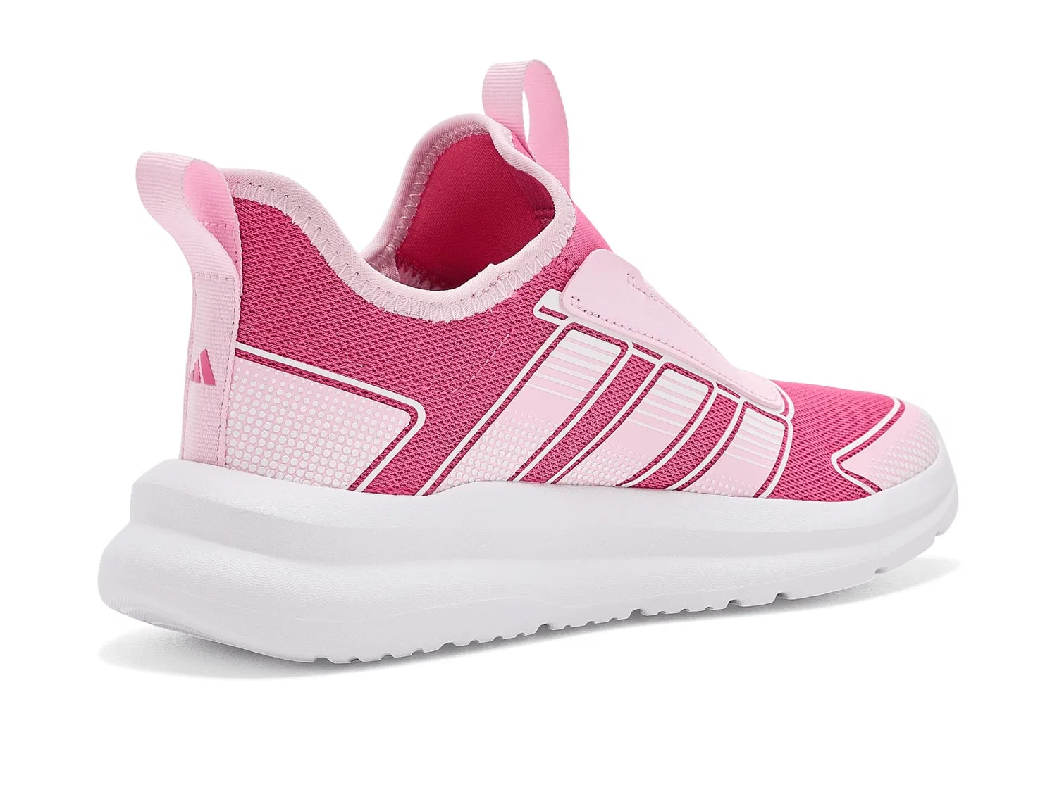 Кроссовки Tensaur Comfort 2 (для маленьких детей) Adidas Kids, Pink Fusion/Clear Pink/White — фото 4