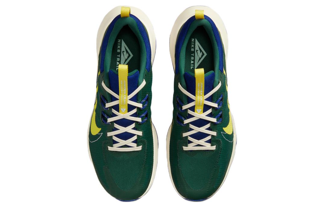 Кроссовки мужские Nike Juniper для трейлраннинга, зеленый/желтый — фото 4