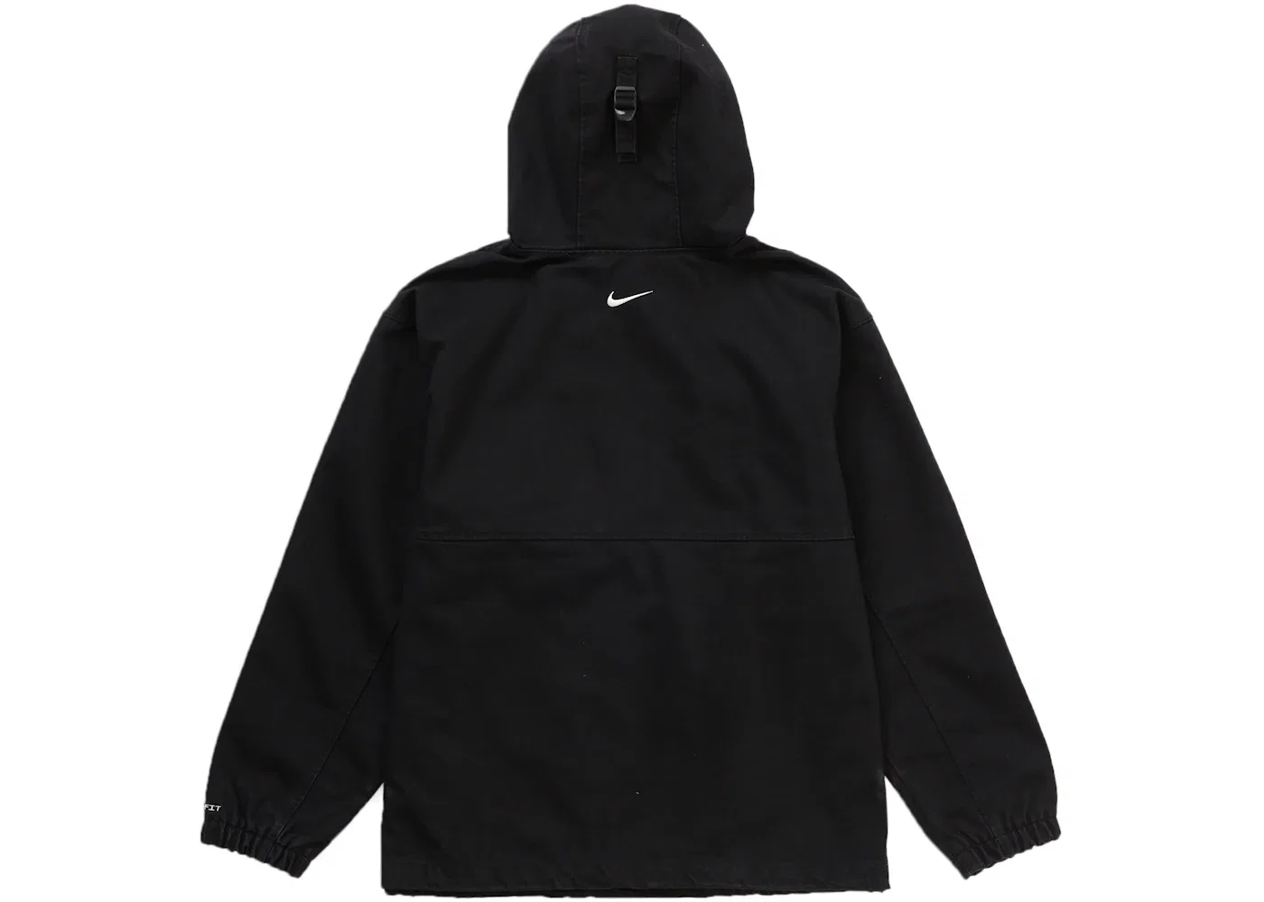 Мужской анорак с водоотталкивающим покрытием Supreme Nike ACG Denim Pullover, черный — фото 2