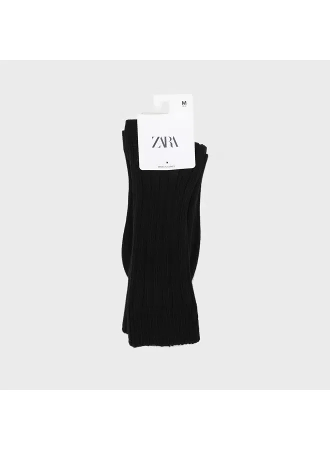 Носки дышащие Zara, черный — фото 2