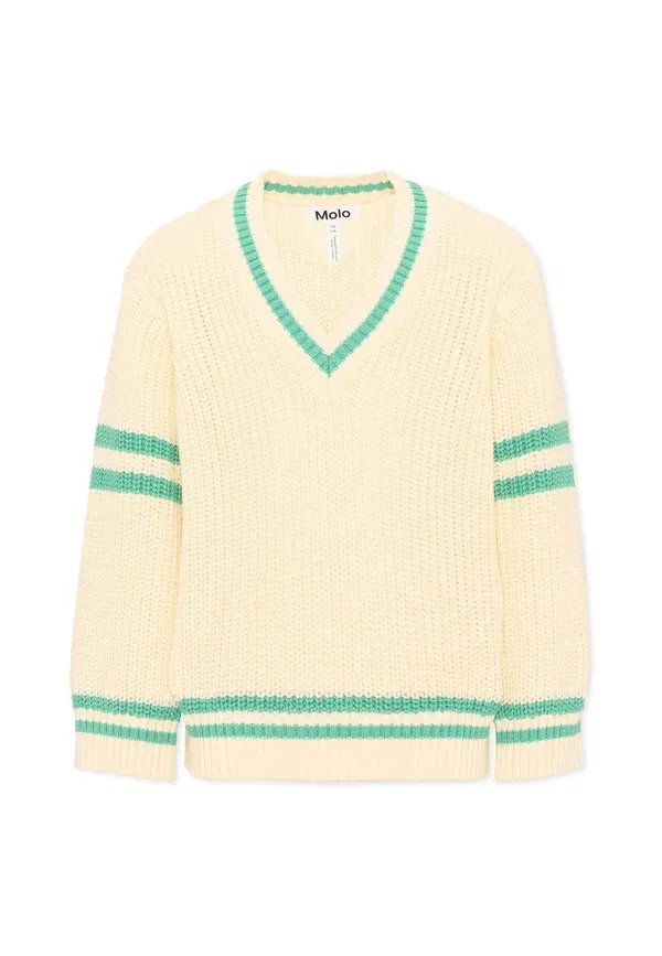Джемпер в полоску Maglione Molo, Ivory, слоновая кость