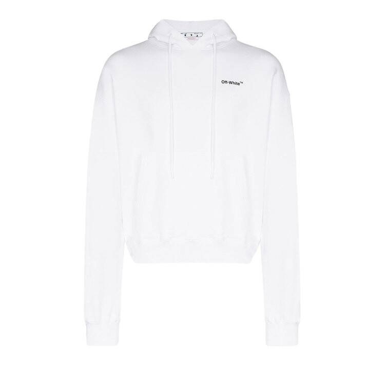 

Худи Off-White Caravag Arrow Over Hoodie 'White', белый