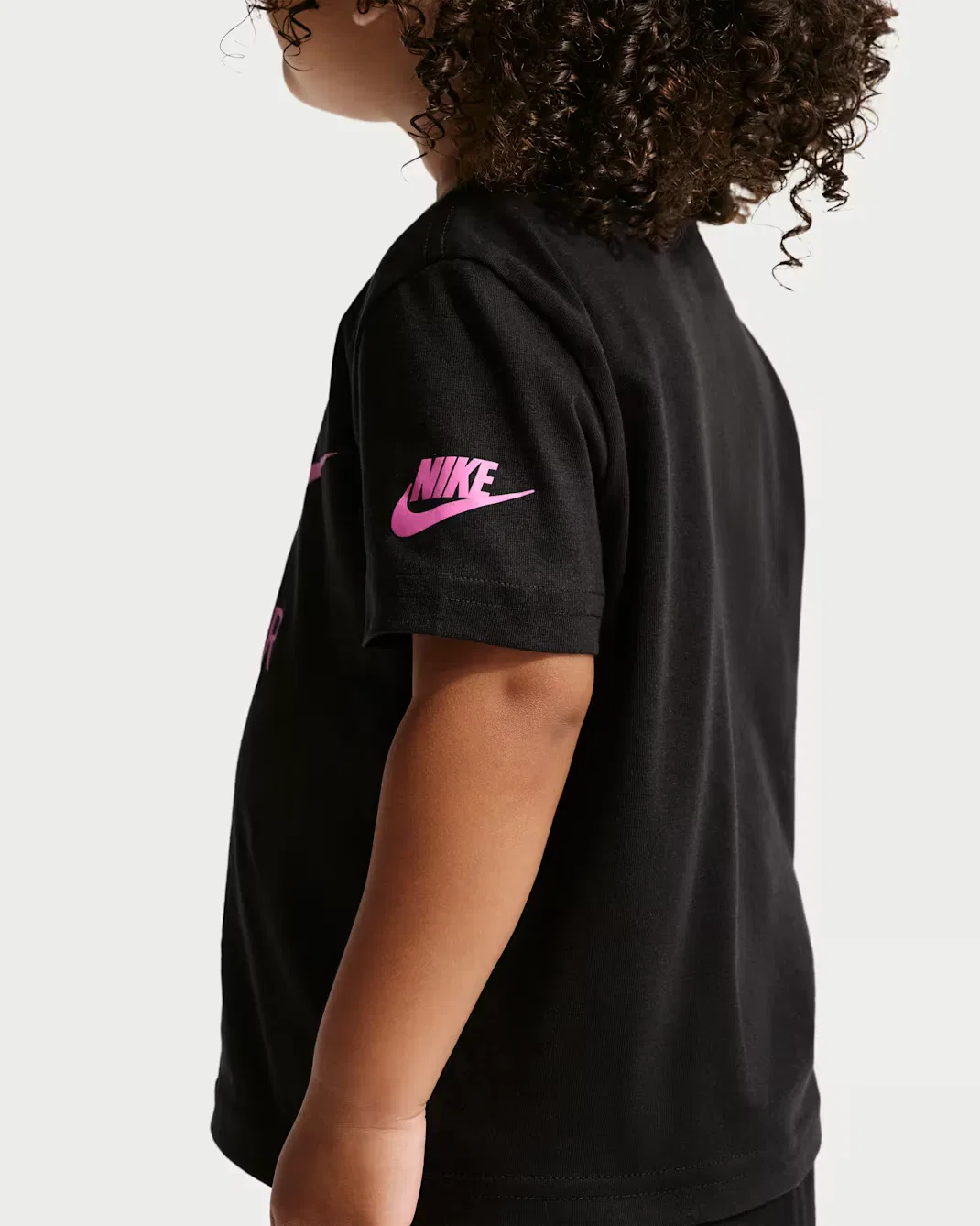 Детская футболка с инопланетянином Nike, Black — фото 2