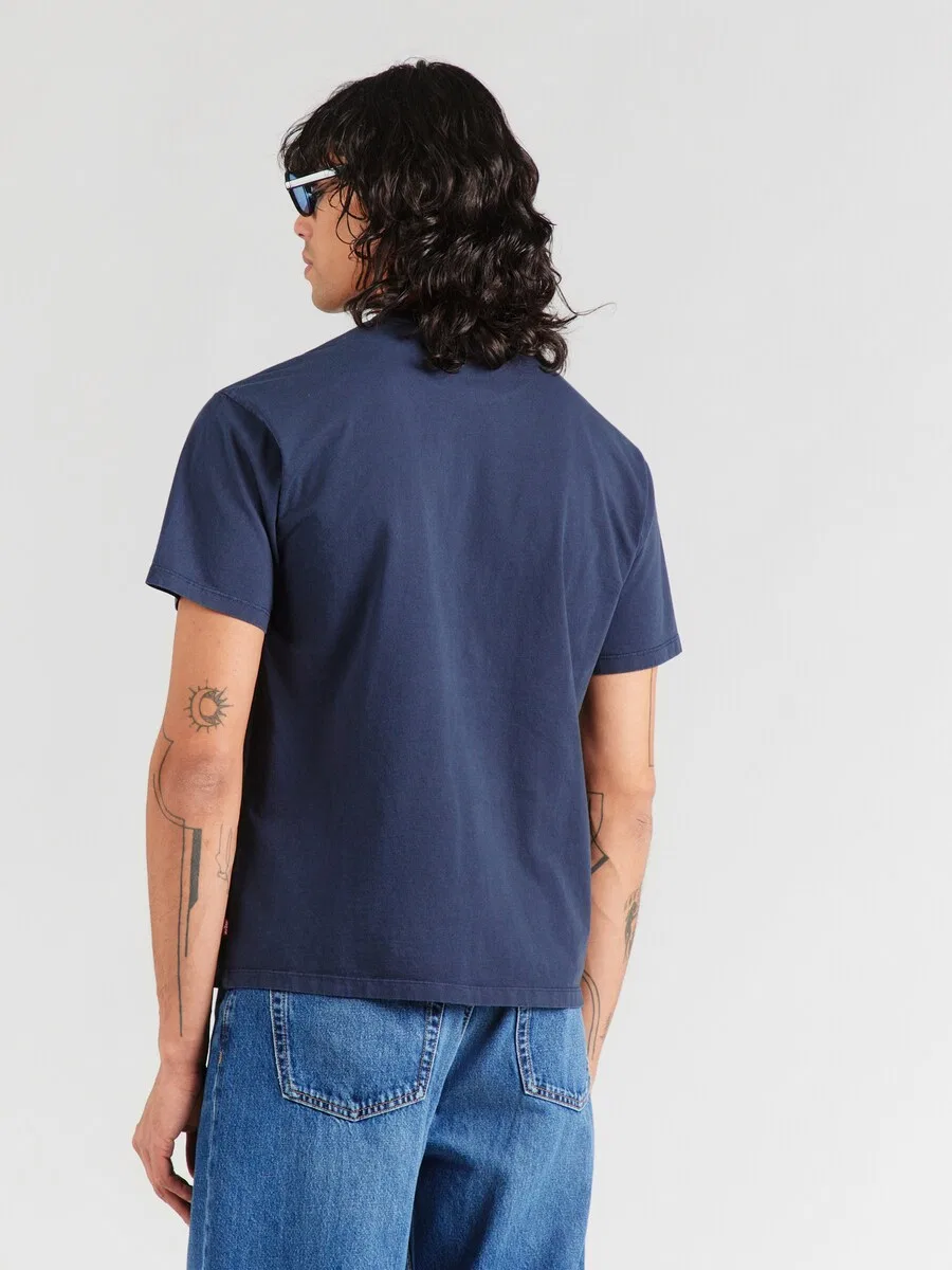 Футболка LEVI'S темно-синего и сапфирового цвета — фото 4