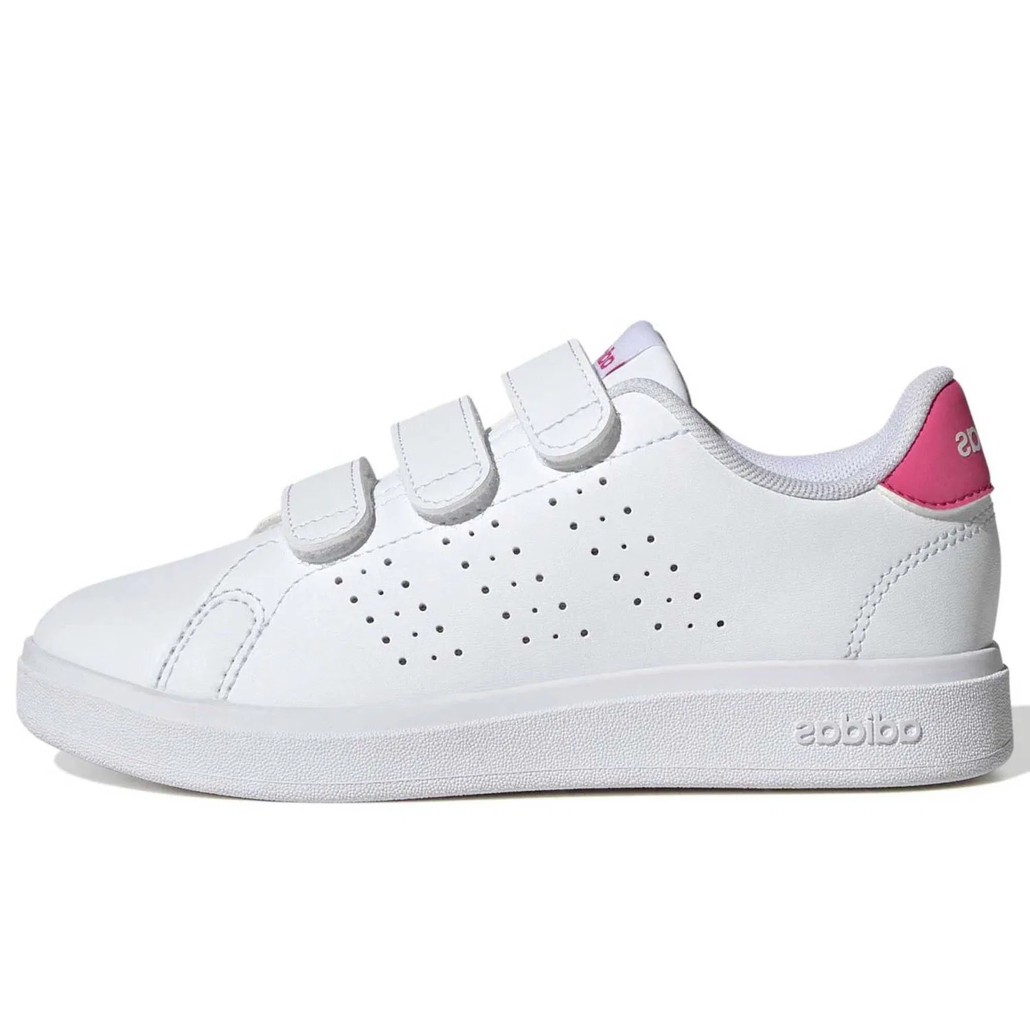 Детские кроссовки с липучками Advantage Base 2.0 Adidas, Weiß