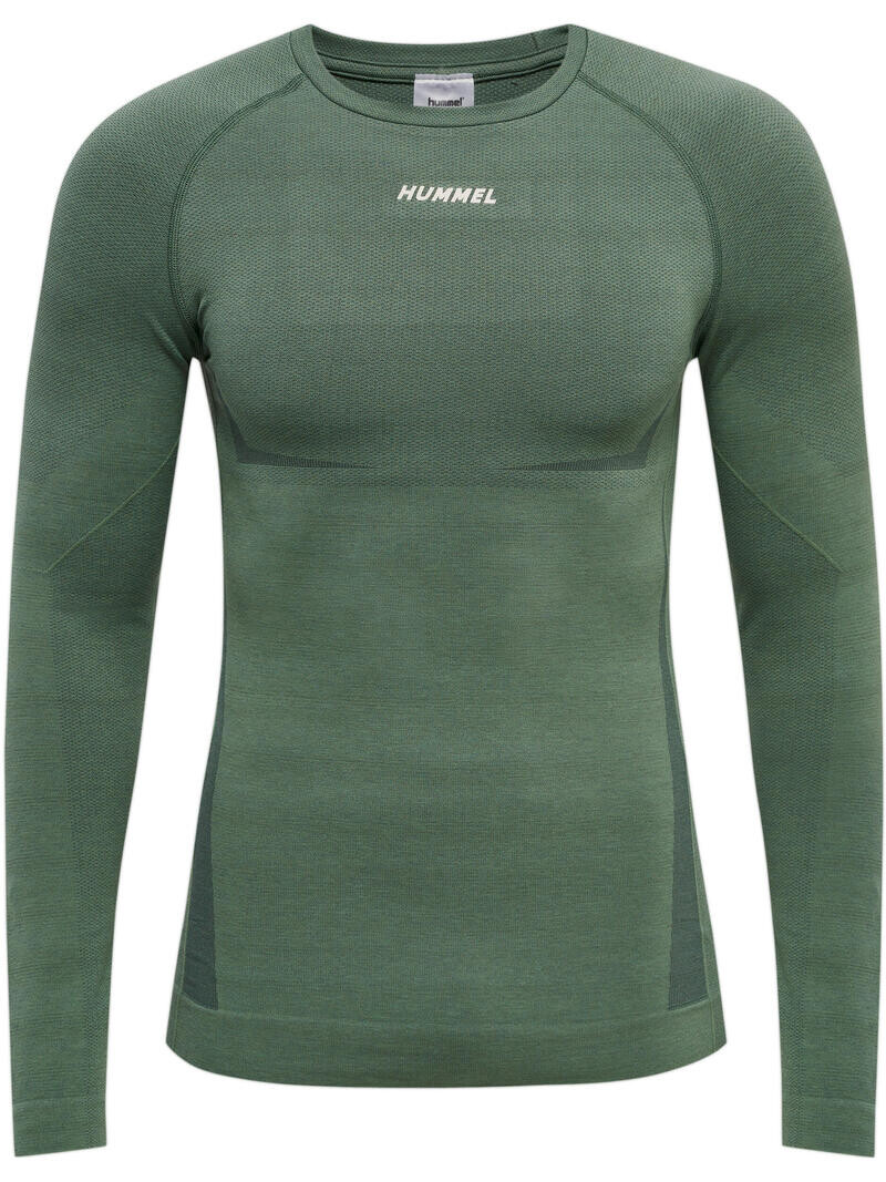 

Футболка Hummel, цвет dunkelzinn/grün/grün
