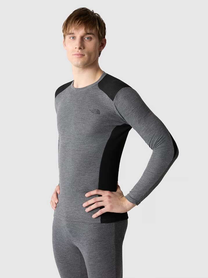 

Термоблуза The North Face M EASY L/S CREW NECK, серый