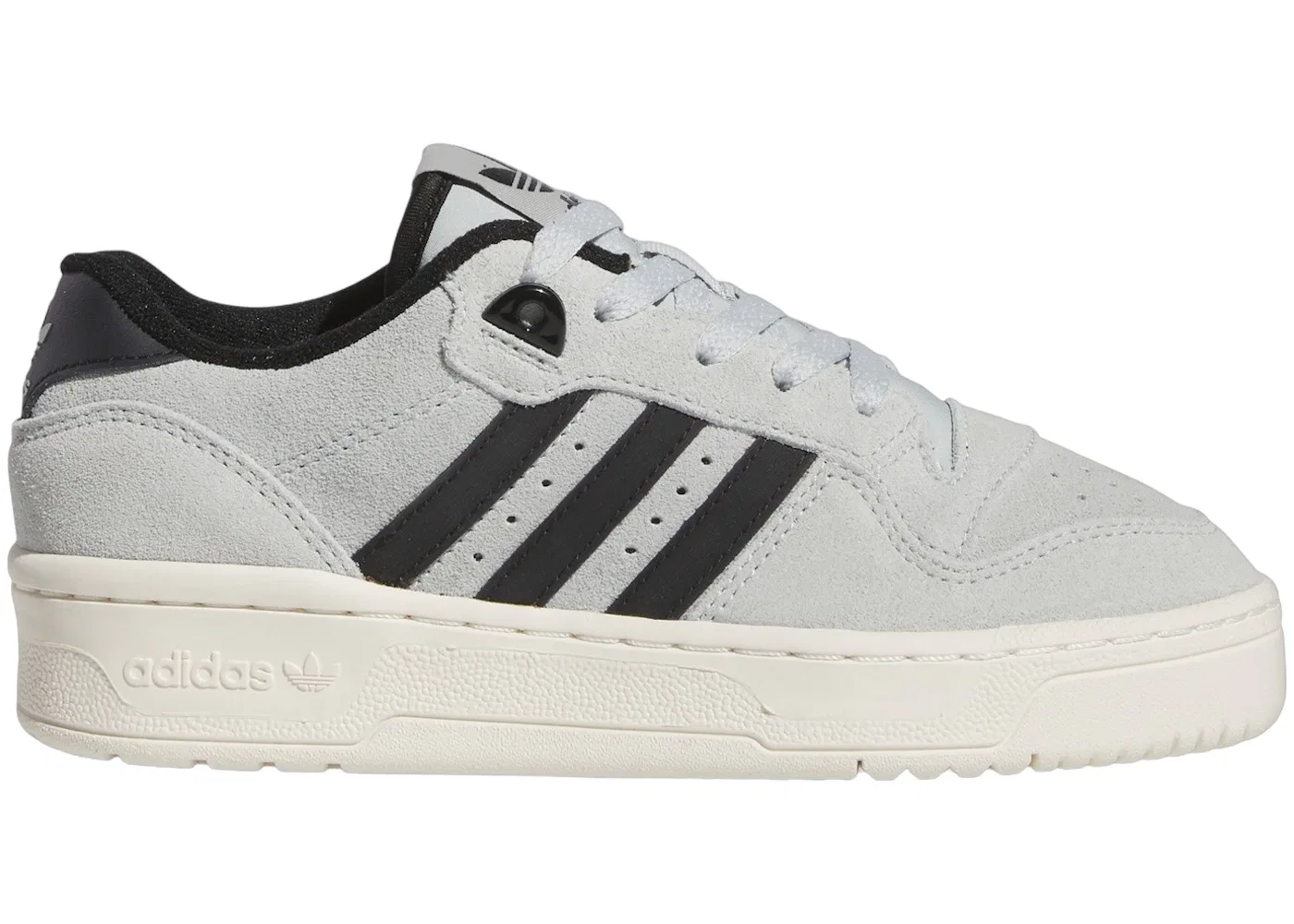 Детские кроссовки Lifestyle Adidas Rivalry Low, Wonder Silver/Core Black/Off White