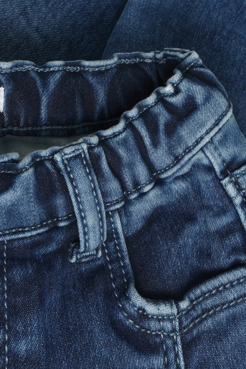 Джинсы свободного кроя Faded Denim Noppies, синий — фото 4