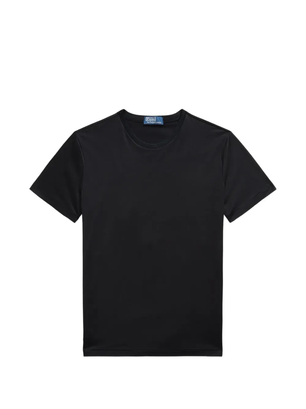 Футболка из мерсеризованного хлопка стандартного кроя POLO RALPH LAUREN, черный