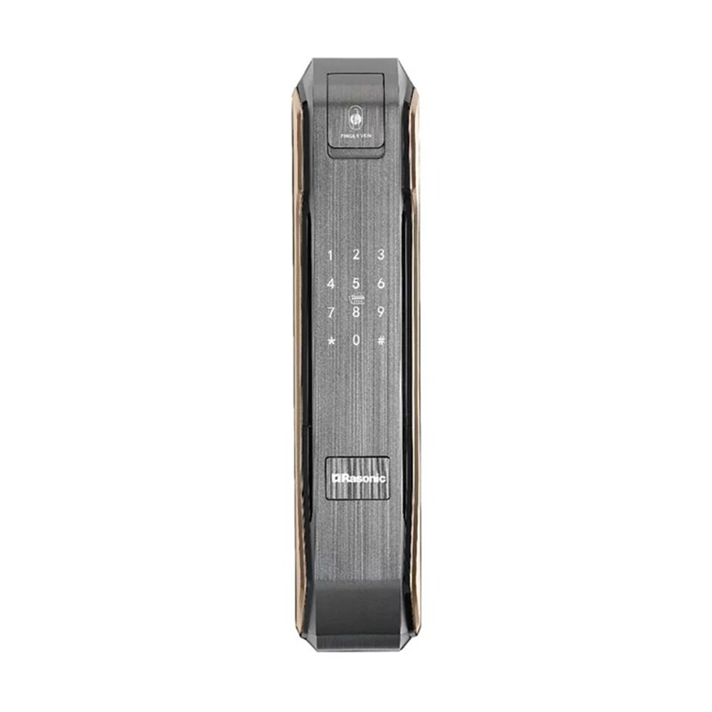 

Электронный замок Rasonic RSL-VF03GD, биометрический, серый/золотистый