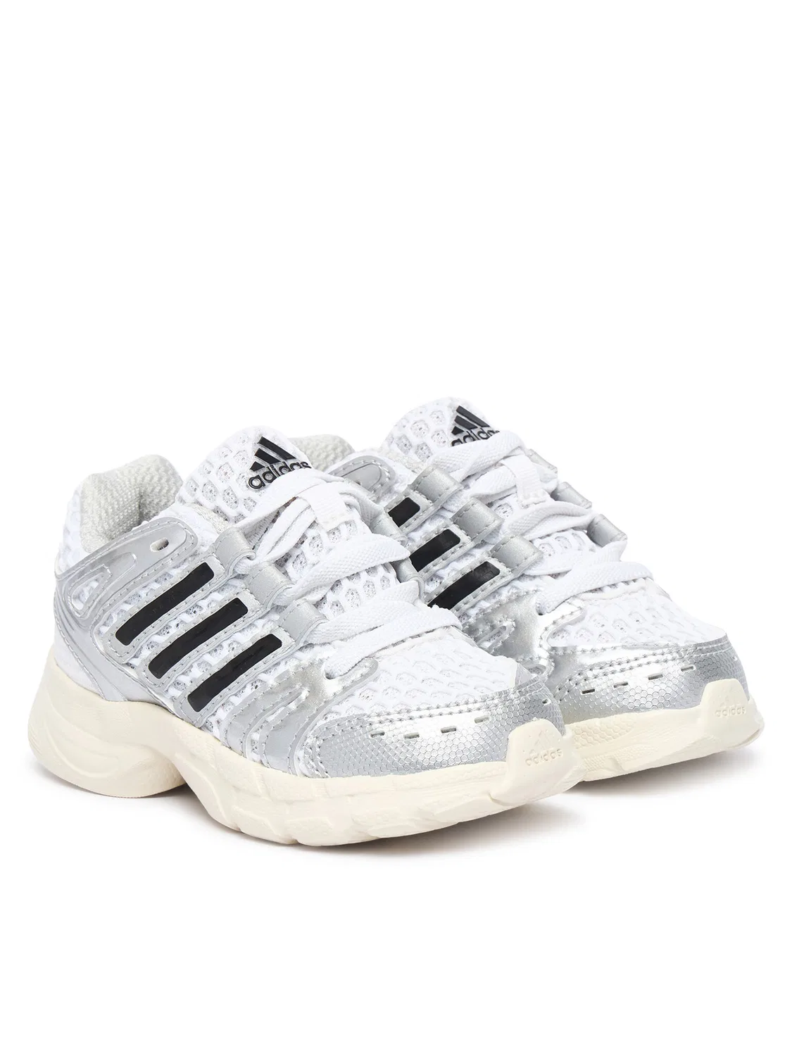 Кроссовки для девочки Adistar Control Elastic Lace Adidas, белый — фото 2
