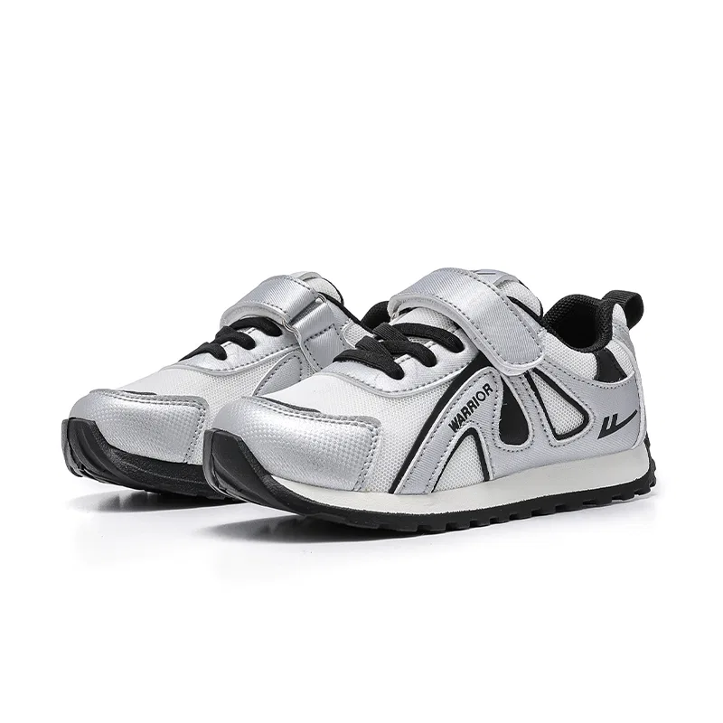 Детские повседневные кроссовки с принтом, Sports Casual Shoes, WARRIOR, Beige Pink Purple — фото 4