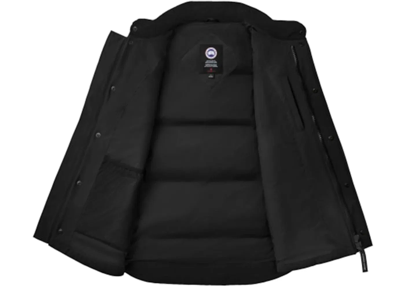 Мужской жилет с наполнителем из гусиного пуха Canada Goose, Black — фото 2
