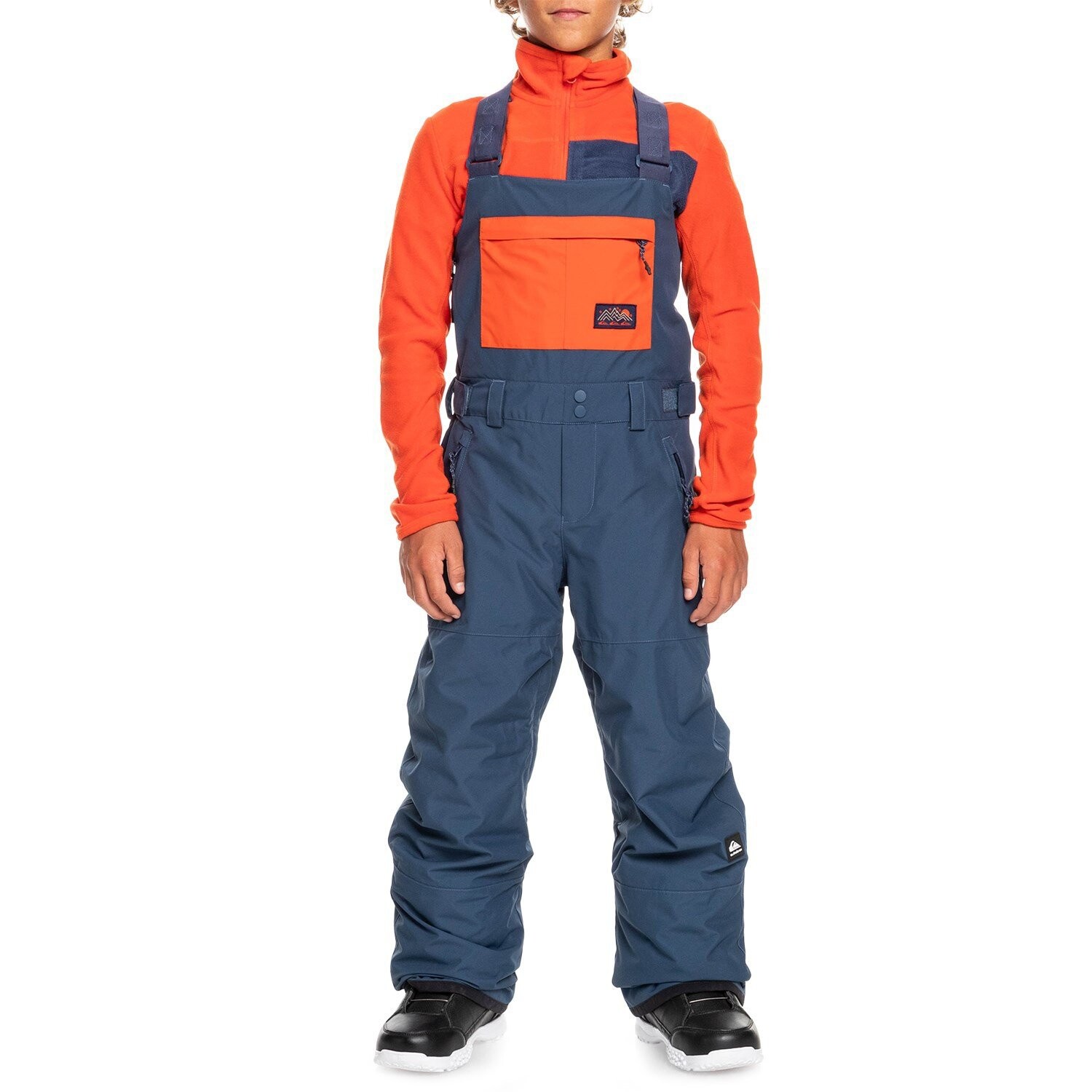 

Брюки Quiksilver Mash Up Bib для мальчиков, синий